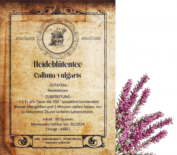 Heideblütentee